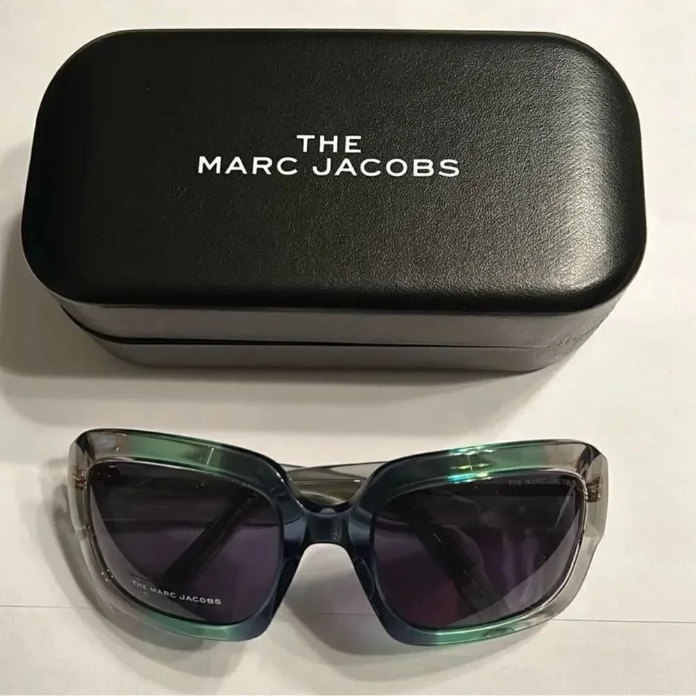 Marc Jacobs Green/Grey Sunglasses. NWOT